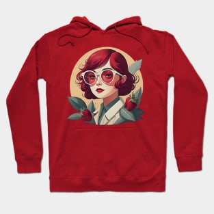 Raspberry girl Hoodie